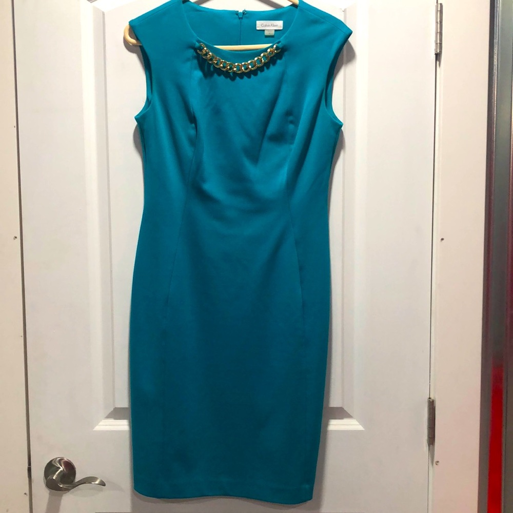 Sleeveless Calvin Klein dress